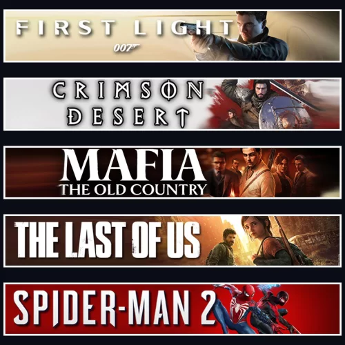  007 +Crimson +Mafia +TLOU1 +Spider 2